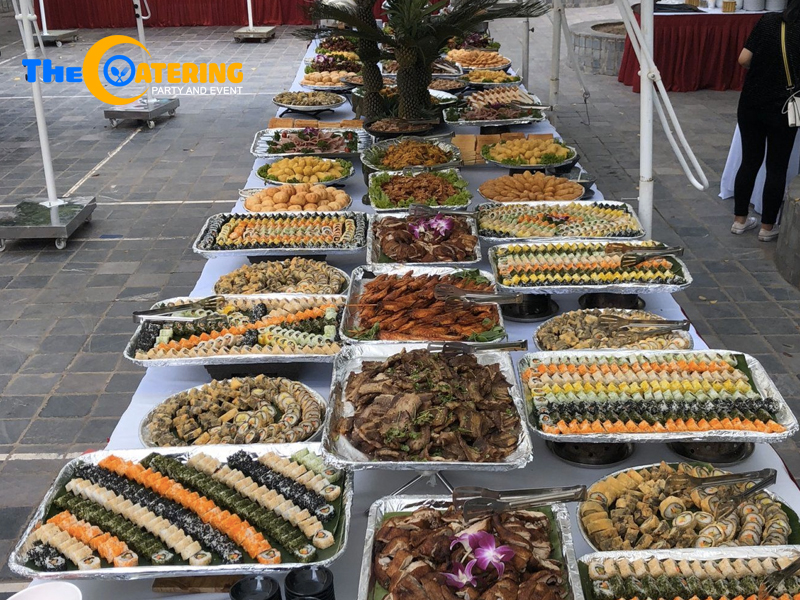 Menu Tiệc Buffet gồm những món gì