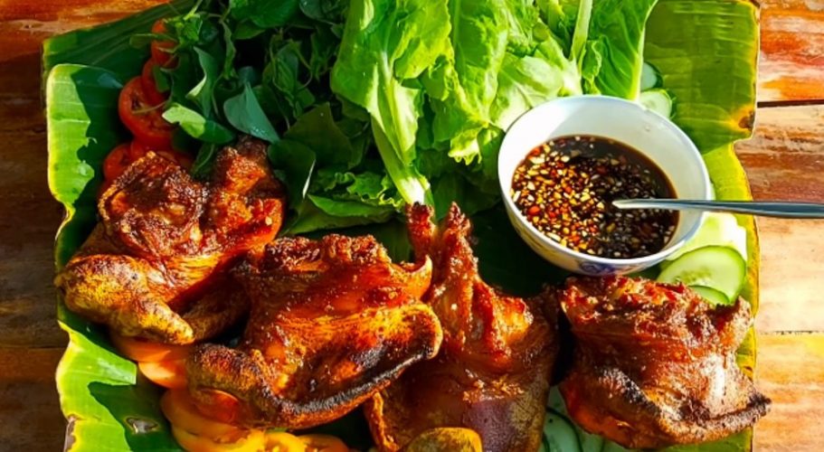 Thịt heo nướng sa tế