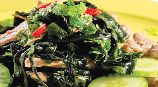 Salad rong biển thịt bò