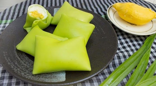 Bánh crepe sầu riêng