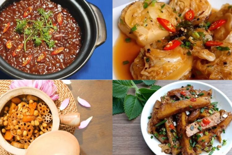 Các món thịt heo bò chay kho